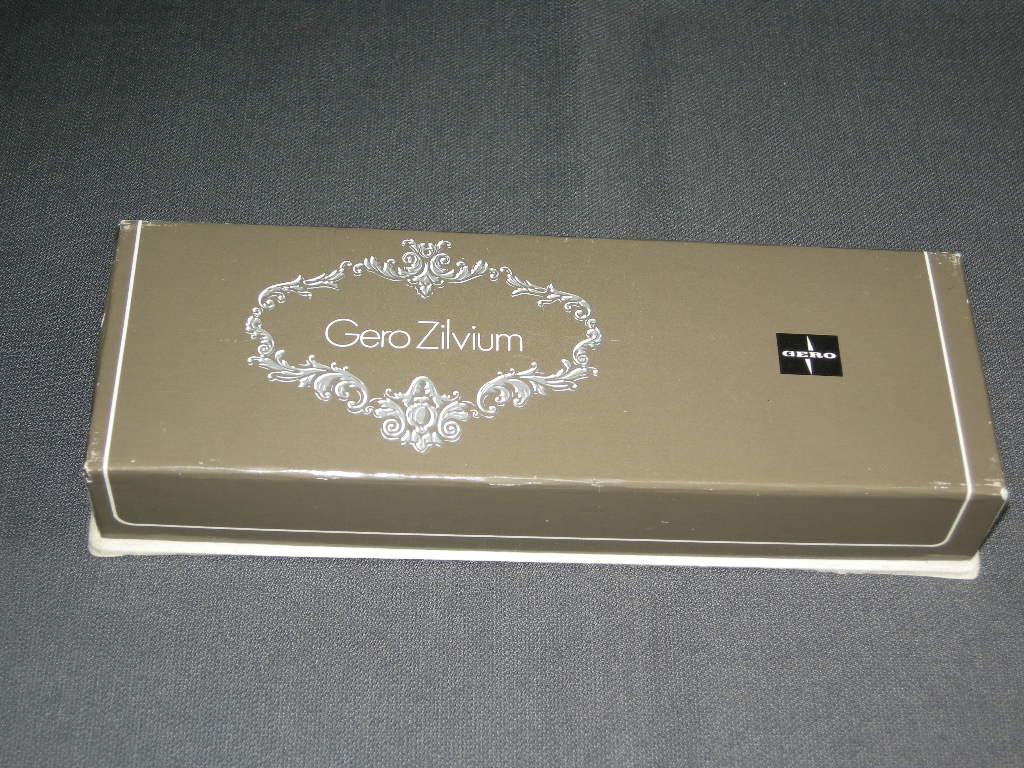 Gero verzilverd model 246 Invitation suikertang in originele doos
