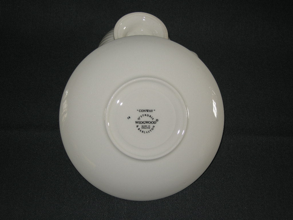 Wedgwood Conway koffiekop & schotel laag