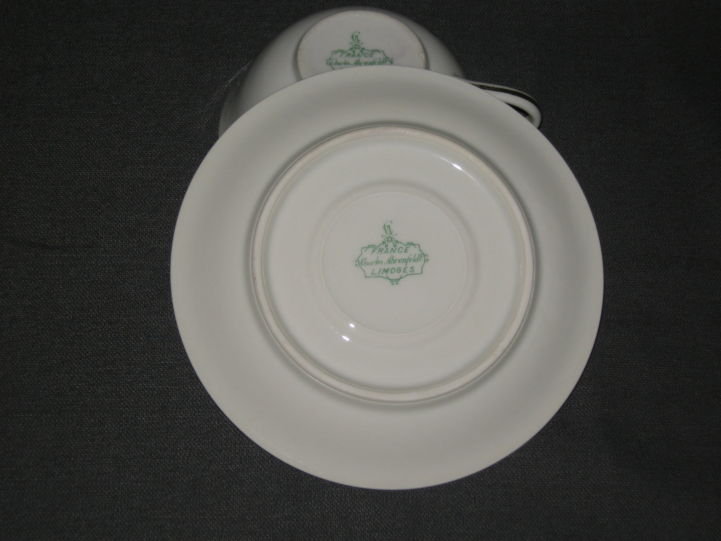 Limoges Charles Ahrenfeldt theekop & schotel