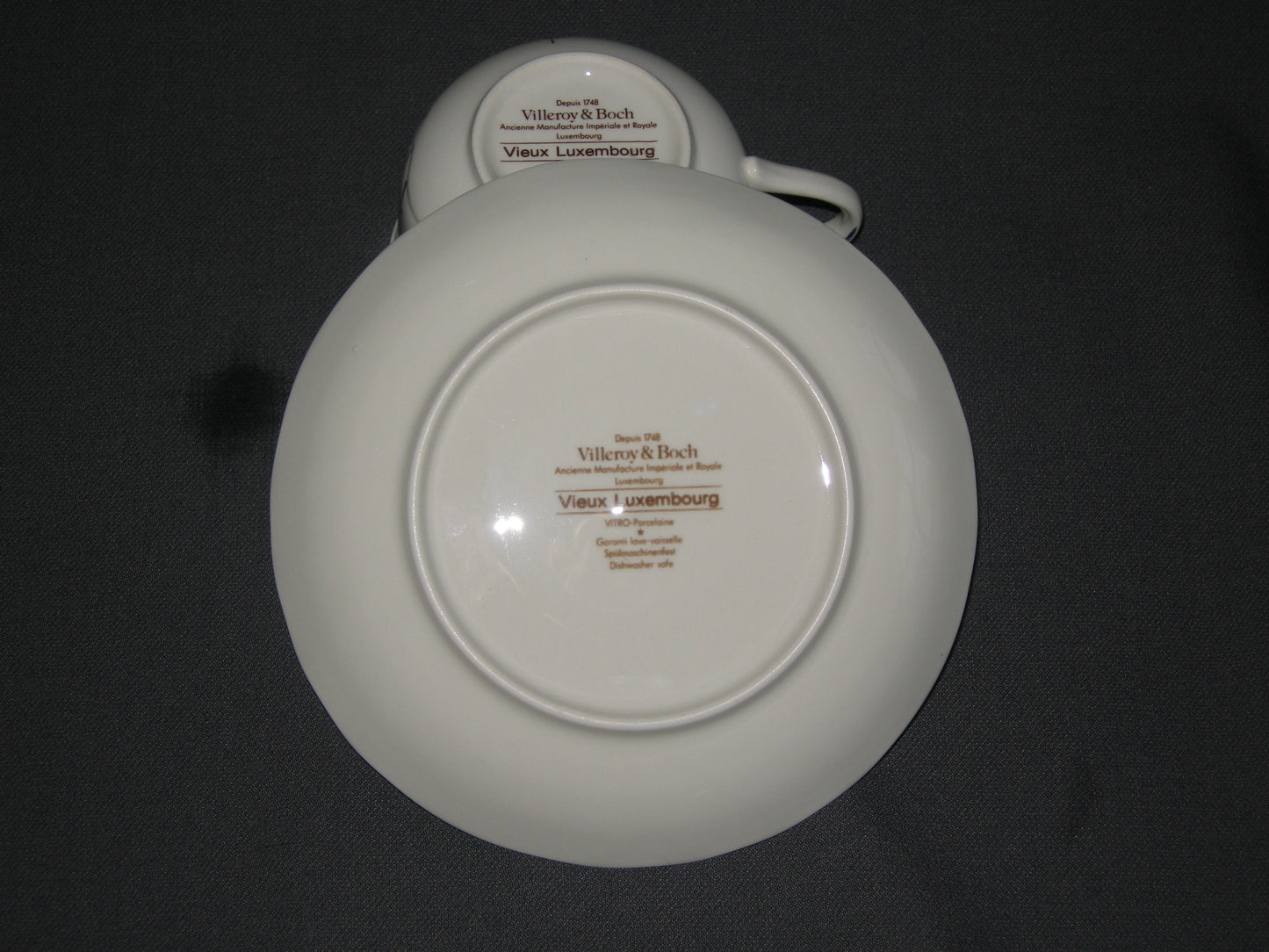 Villeroy & Boch Vieux Luxembourg theekop & schotel