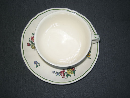 Villeroy & Boch Alt Strassburg nieuw stempel theekop & schotel tulp