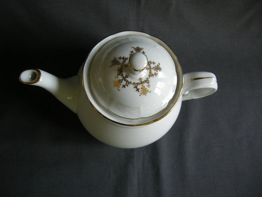 Thun wit met goud theepot