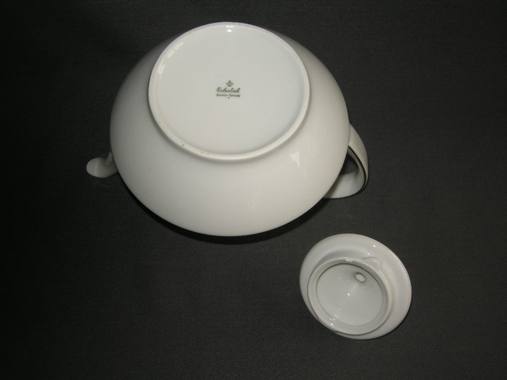 Eschenbach wit met rose roosjes theepot