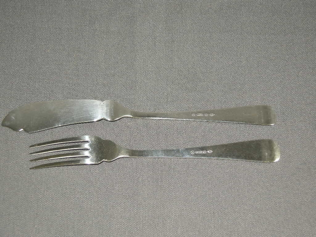 Gero verzilverd model 10 Hollands Glad viscouverts