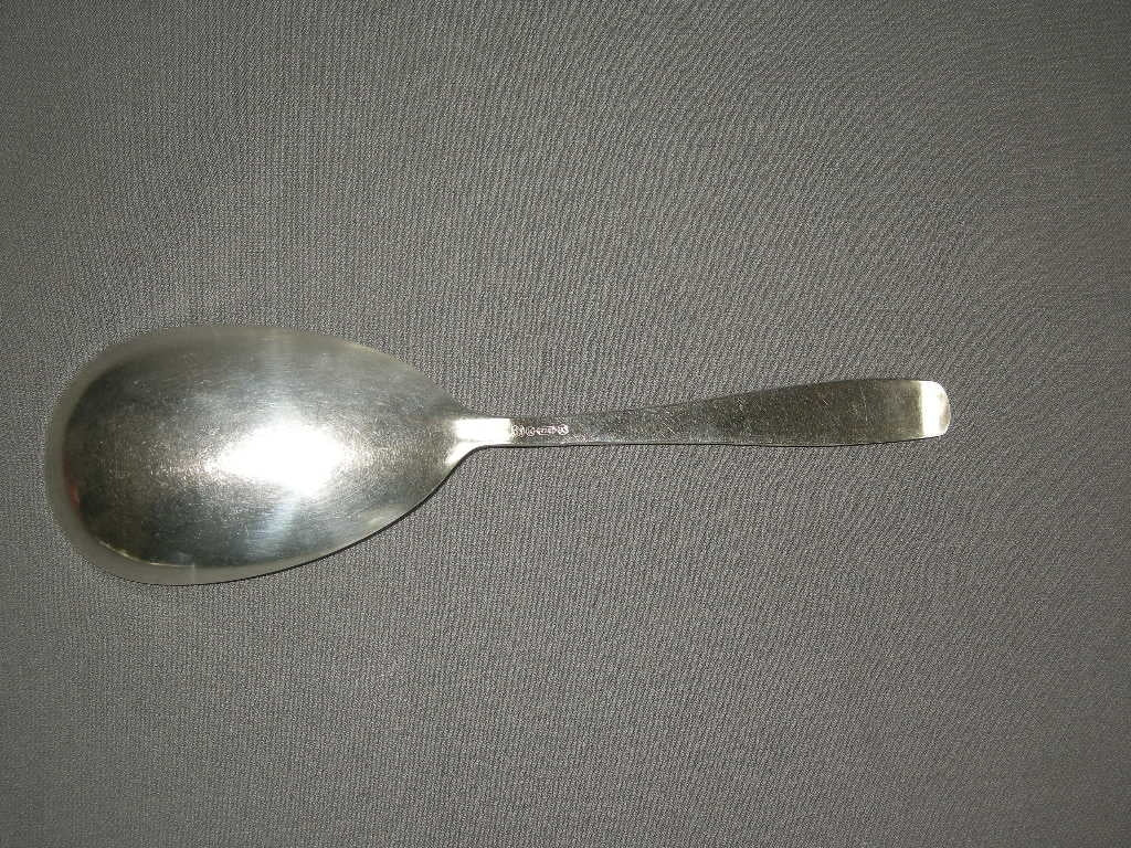Gero verzilverd model 56 Nordique rijstlepel