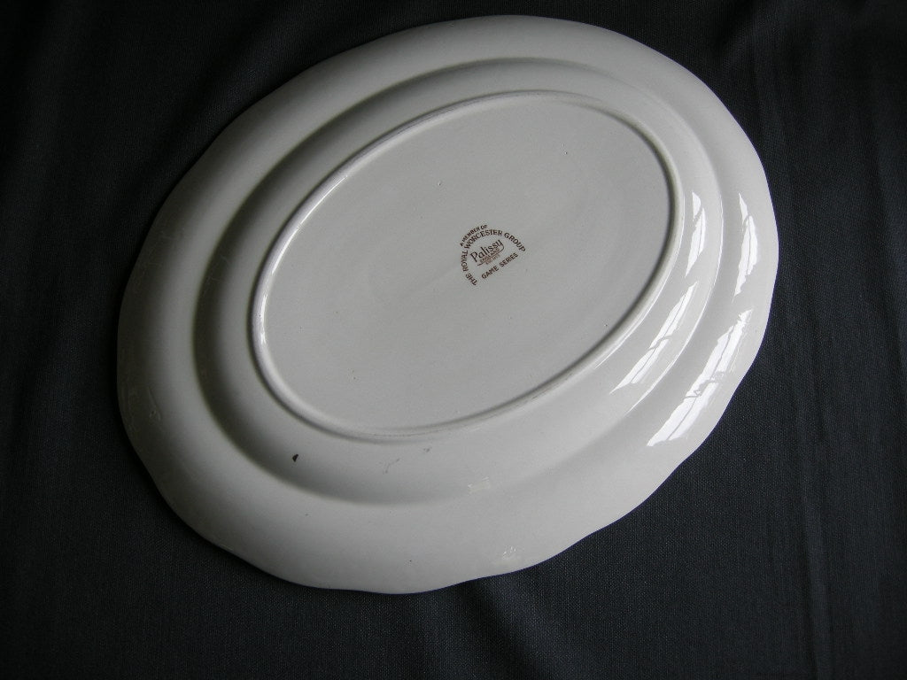 Palissy Game Series vleesschaal 35,5 x 27,5 cm.