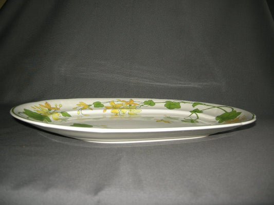 Villeroy & Boch Geranium vleesschaal 39,5 x 27 cm.
