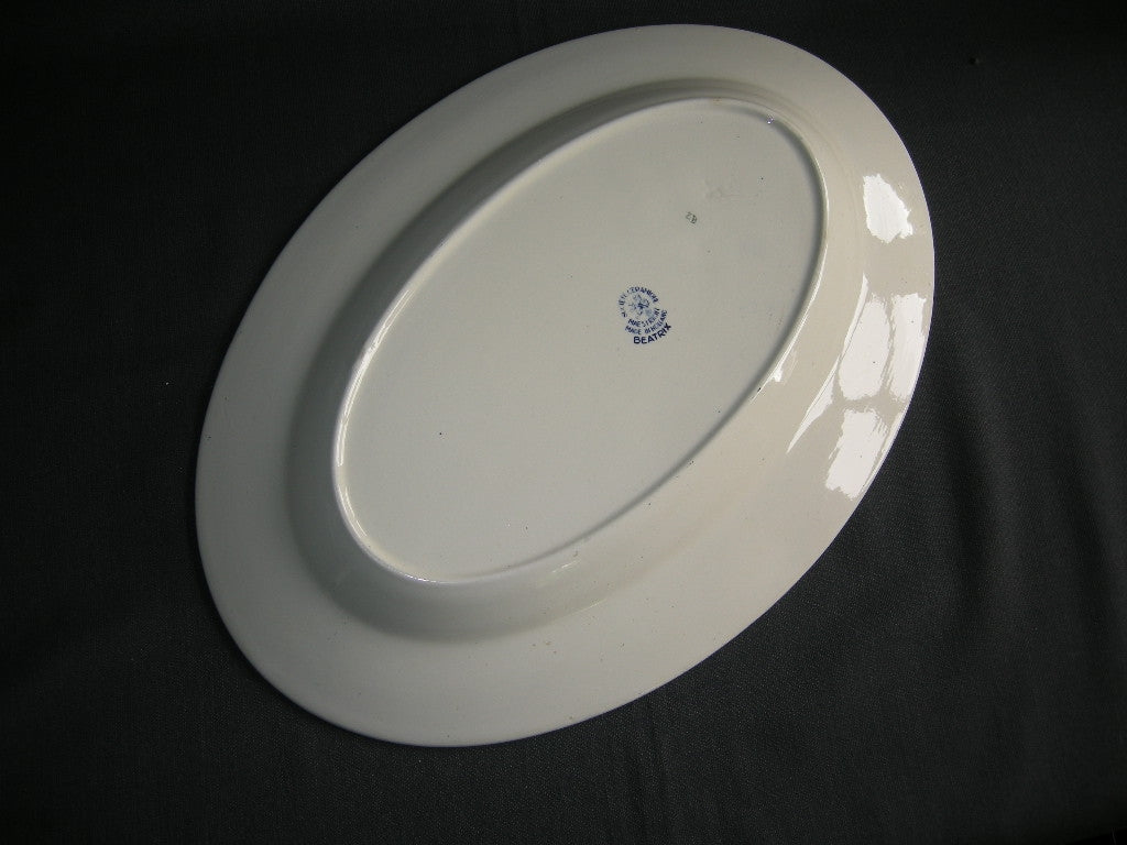 Societe Ceramique Beatrix vleesschaal 41,5 cm.
