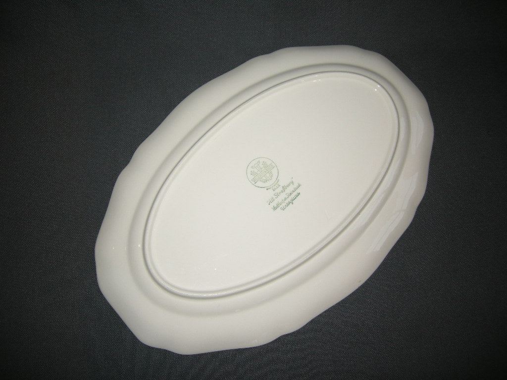 Villeroy & Boch Alt Strassburg nieuw stempel vleesschaal 30 x 20 cm.