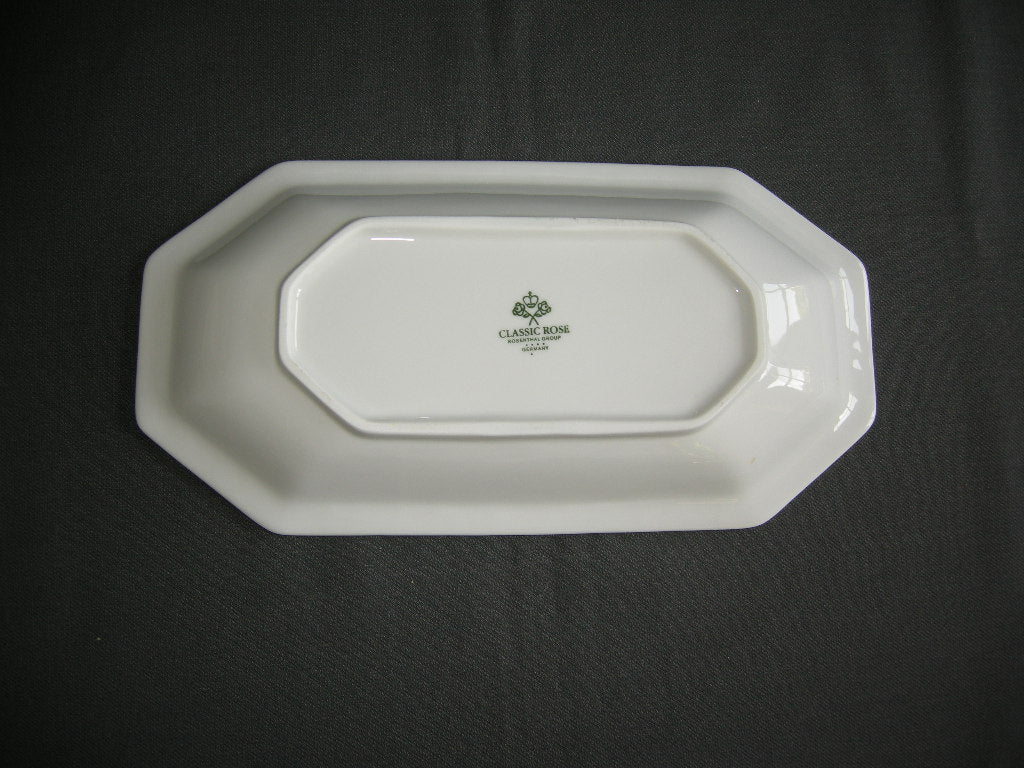 Rosenthal Maria Stachelbeere / Grandeur vleesschaaltje 26 x 13,5 cm.