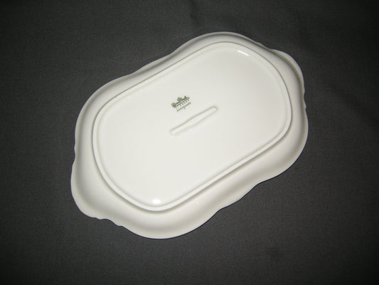 Rosenthal Sanssouci spierwit rose pioenroos met goudkleurig randje vleesschaaltje