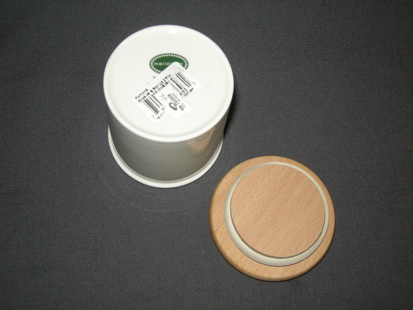 Portmeirion Pomona voorraadpotje hoogte 6,5 cm. Grimwoods Royal Georgel