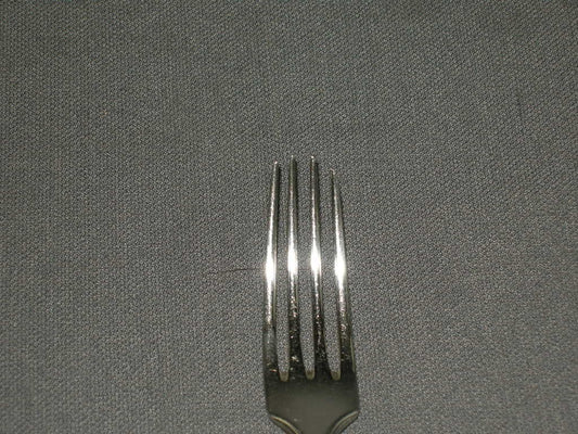Wellner verzilverd vork lengte 18,5 cm.