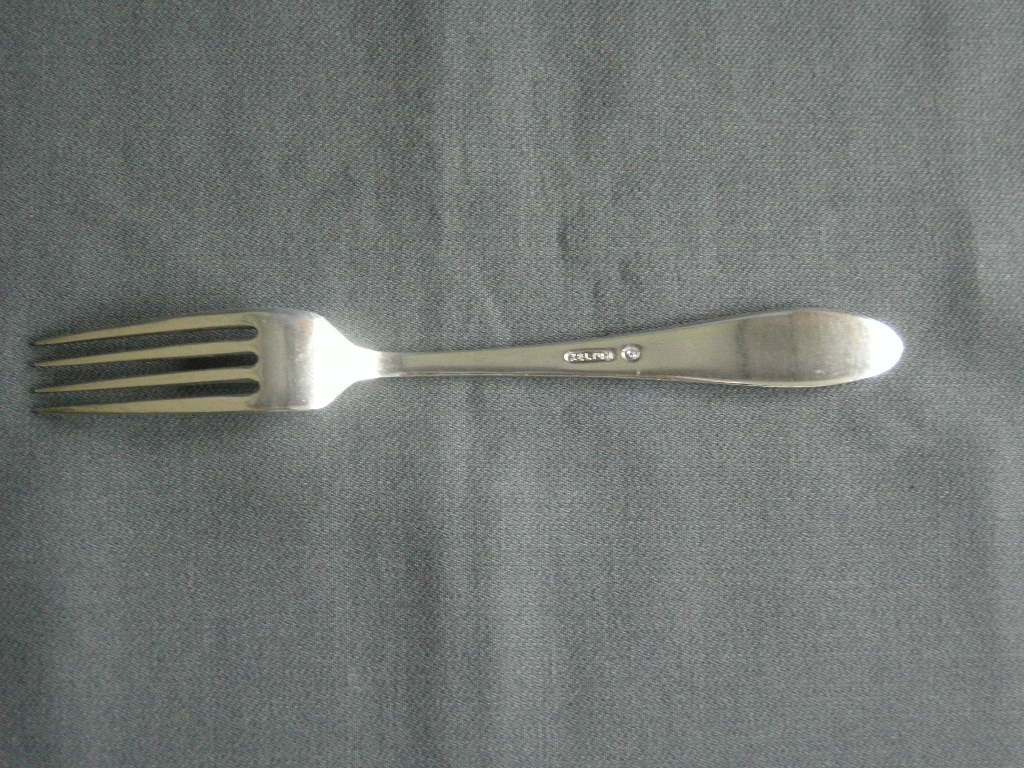 Keltum verzilverd P2 Enkel puntfilet vork 18 cm.