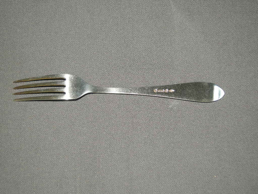 Gero verzilverd model 618 puntfilet vork 17,3 cm. 4-tand