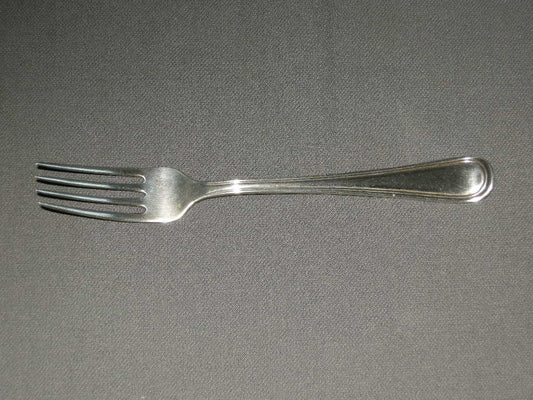 Gero verzilverd model 455 dubbel rondfilet vork