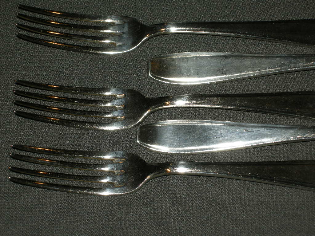 Sola verzilverd model 1640 vorken 18 cm.