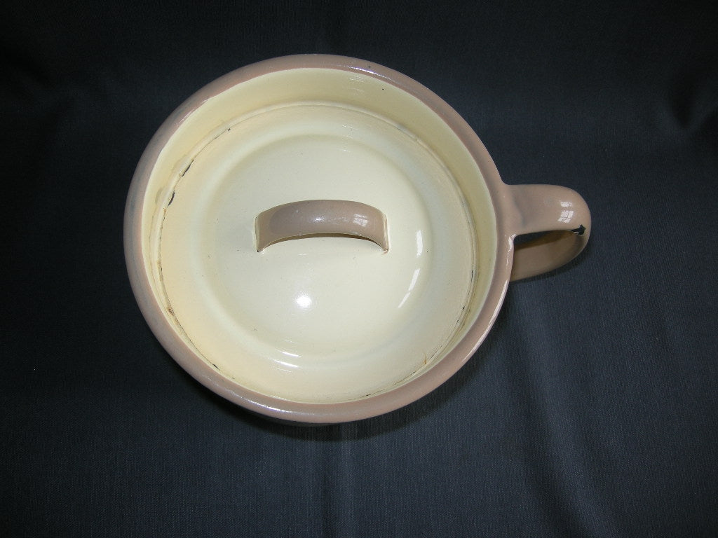 emaille crème 001. aardappelkoker