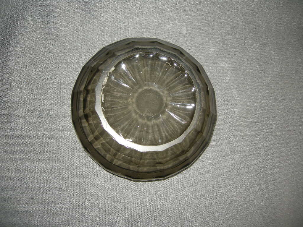 glas - kristal smoke 001. schaaltje