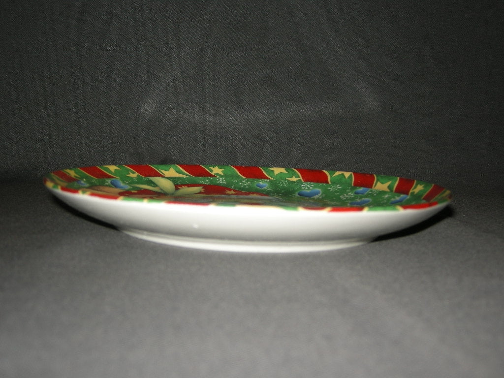 diverse Kerst 001 c. bord, doorsnee 20,5 cm.