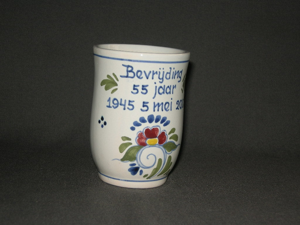 Verzamelen Militaria + bevrijding 001. beker bevrijding 55 jaar