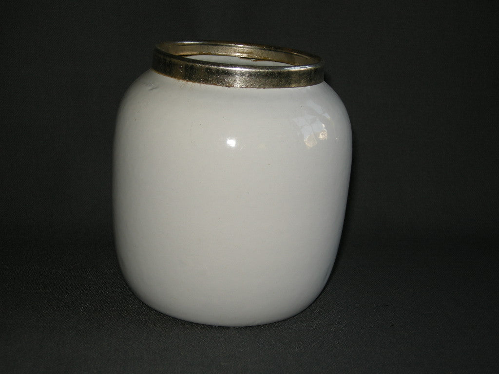 emaille wit 001. voorraadbus "suiker"
