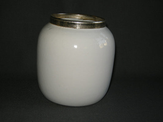 emaille wit 001. voorraadbus "suiker"