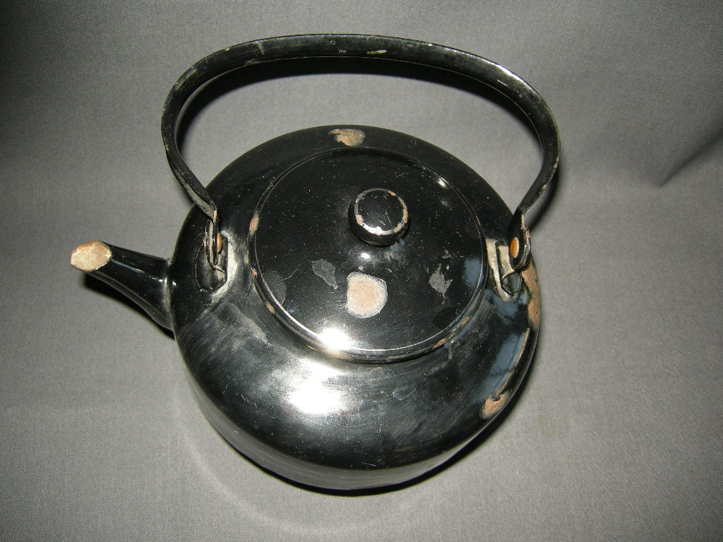 emaille zwart 001. zakketel