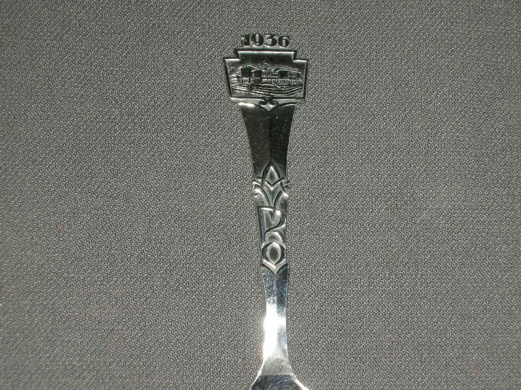 Gero verzilverd AVRO 001. suikerschep / dessertlepel 1936