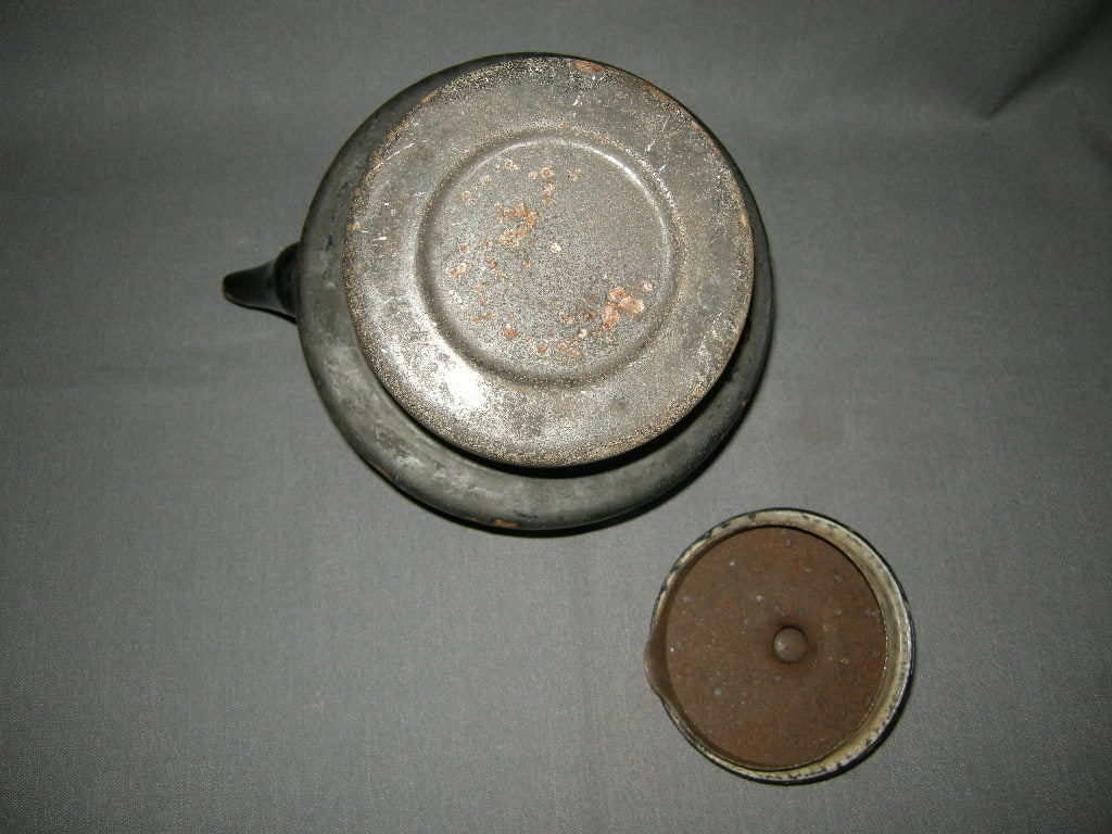 emaille zwart 001. zakketel