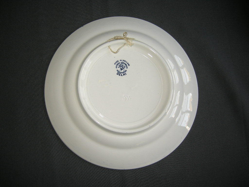 Societe Ceramique Delhi 001. dinerbord O22,5 cm.