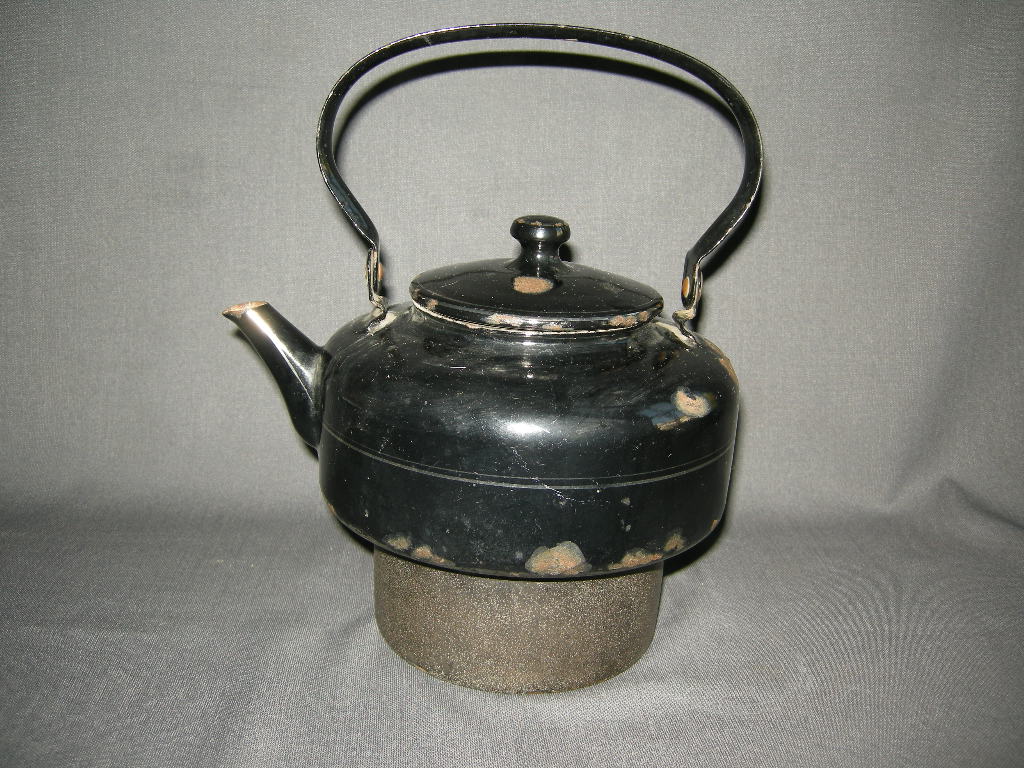 emaille zwart 001. zakketel
