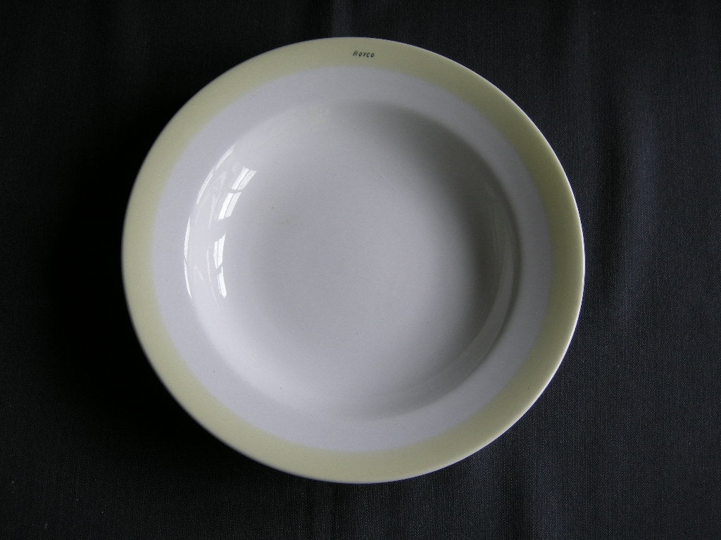 Boch / Villeroy & Boch pastel geel 002. soepbord