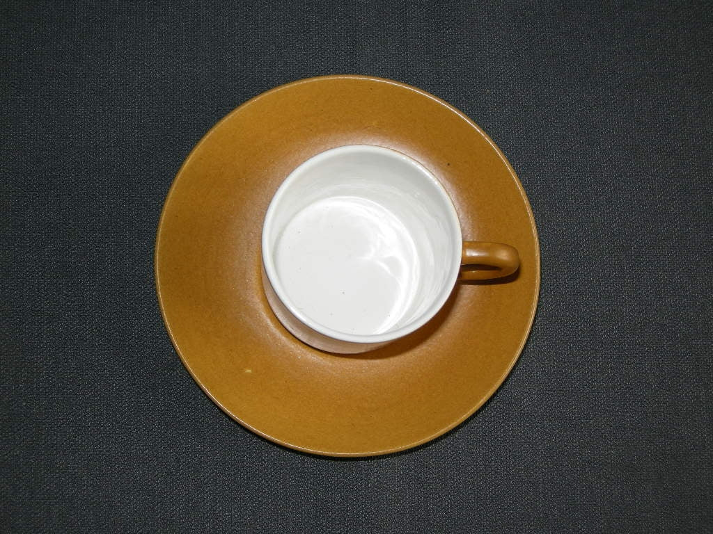 Zuid Holland Gouda pastel 002. espressokop & schotel