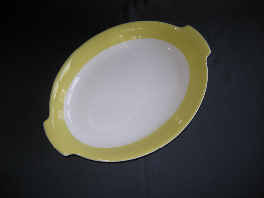 Petrus Regout / Royal Sphinx fel geel 002. broodschaal