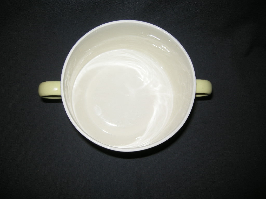 Petrus Regout / Royal Sphinx pastel geel 002. soepterrine Royco