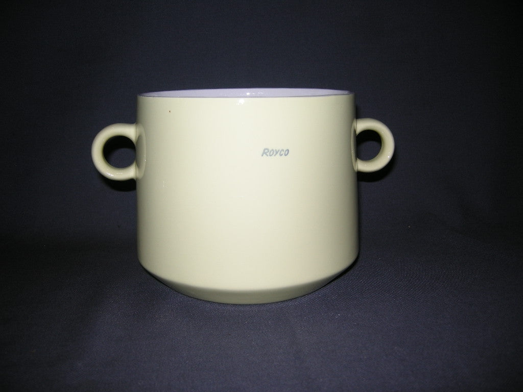 Petrus Regout / Royal Sphinx pastel geel 002. soepterrine Royco