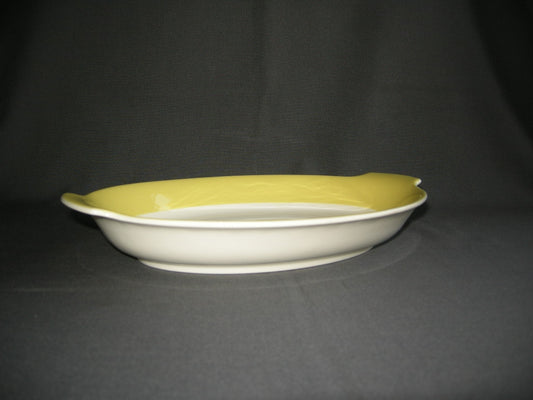 Petrus Regout / Royal Sphinx fel geel 002. broodschaal