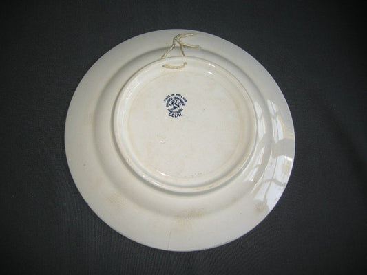 Societe Ceramique Delhi 002. dinerbord met craquelé