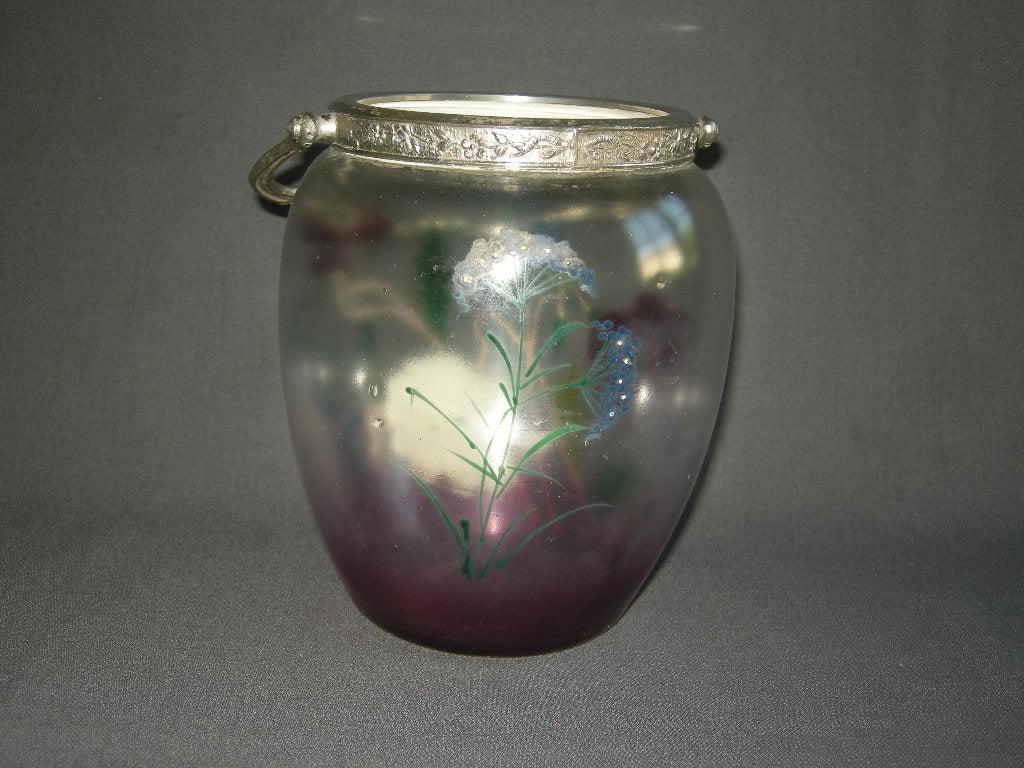 glas - kristal ijsemmertjes 003. beschilderd
