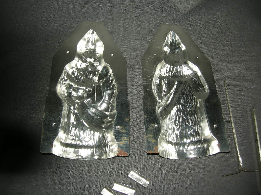 brocante diverse 003. chocoladevorm Kerstman