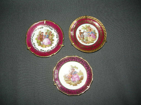 Limoges diverse 003. ophangbordjes / petit-fourbordjes