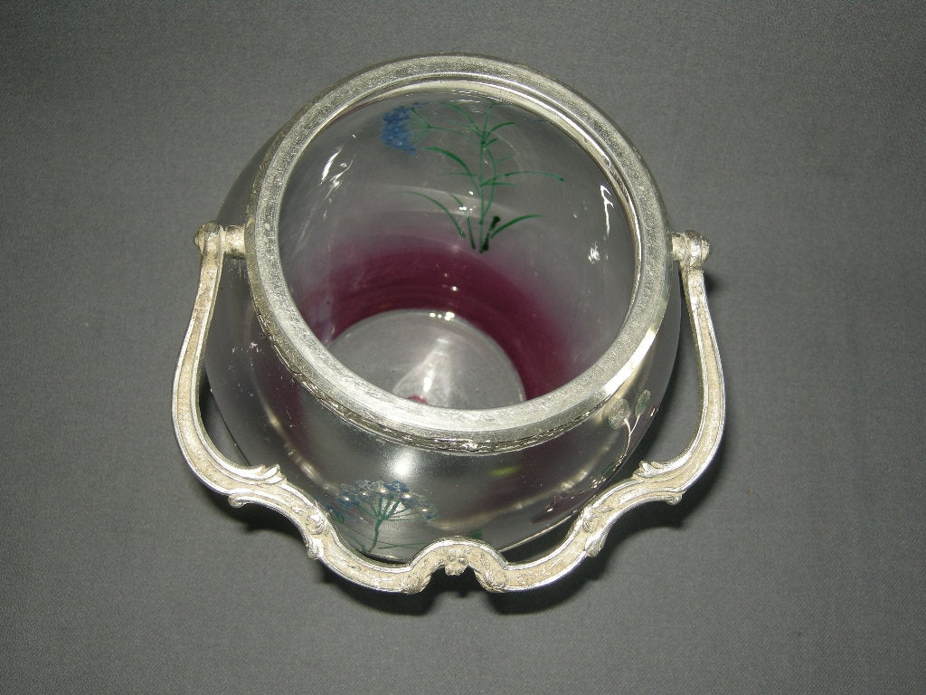 glas - kristal ijsemmertjes 003. beschilderd