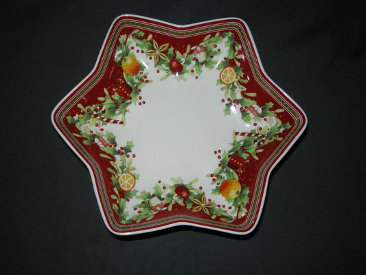 Villeroy & Boch Kerst 003. presenteerschaal op voet