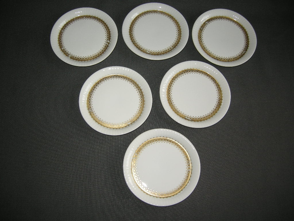 Rosenthal Studio-linie Modulation Goldband petit-fourbordjes