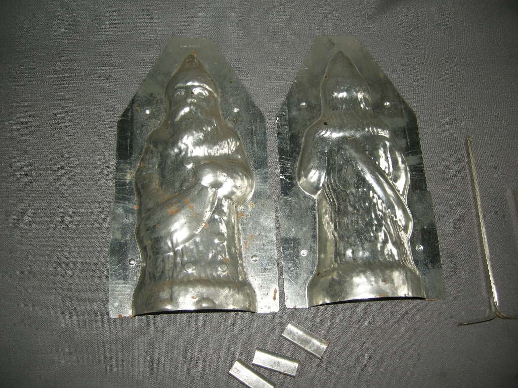 brocante diverse 003. chocoladevorm Kerstman