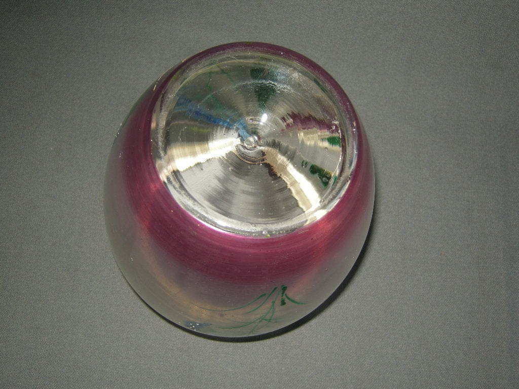 glas - kristal ijsemmertjes 003. beschilderd
