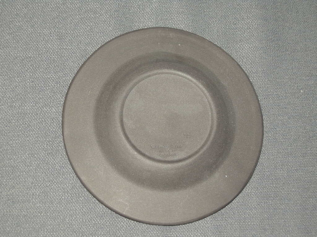 Wedgwood Jasperware zwart - wit 003. asbakje