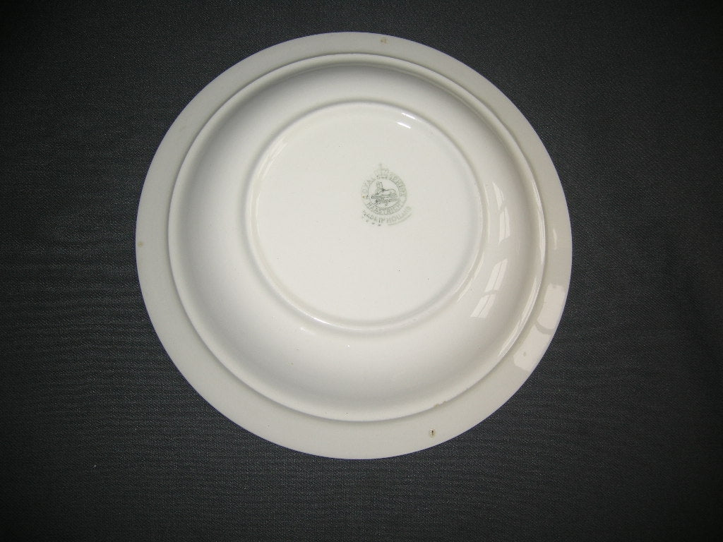 Petrus Regout / Royal Sphinx pastel okergeel 003. soepbord