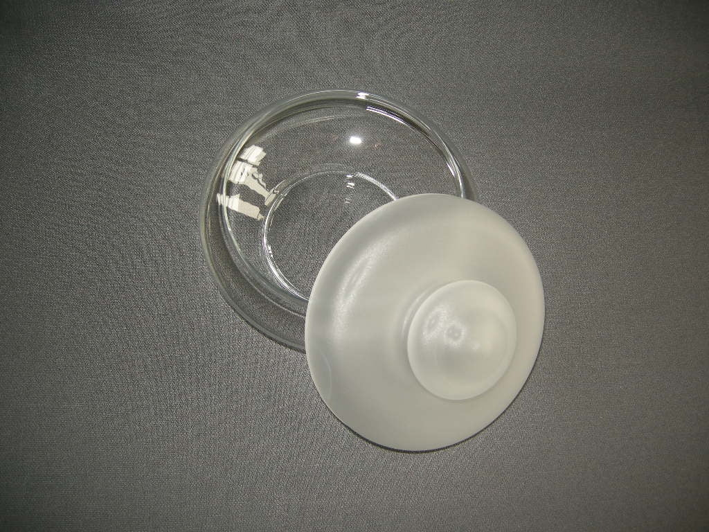 glas - kristal dekselschalen 003. Leerdam bonbonschaaltje